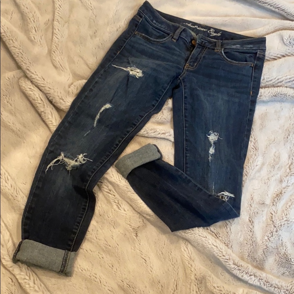 Low Rise AE jeans
